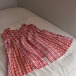 ANTHROPOLOGIE - Flowy Pink / Orange Tank in Small